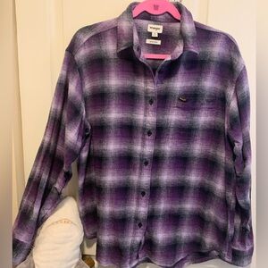 Wrangler plaid flannel shirt Organic Cotton